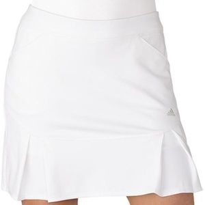 SOLD--NEW ADIDAS WHITE SKORT